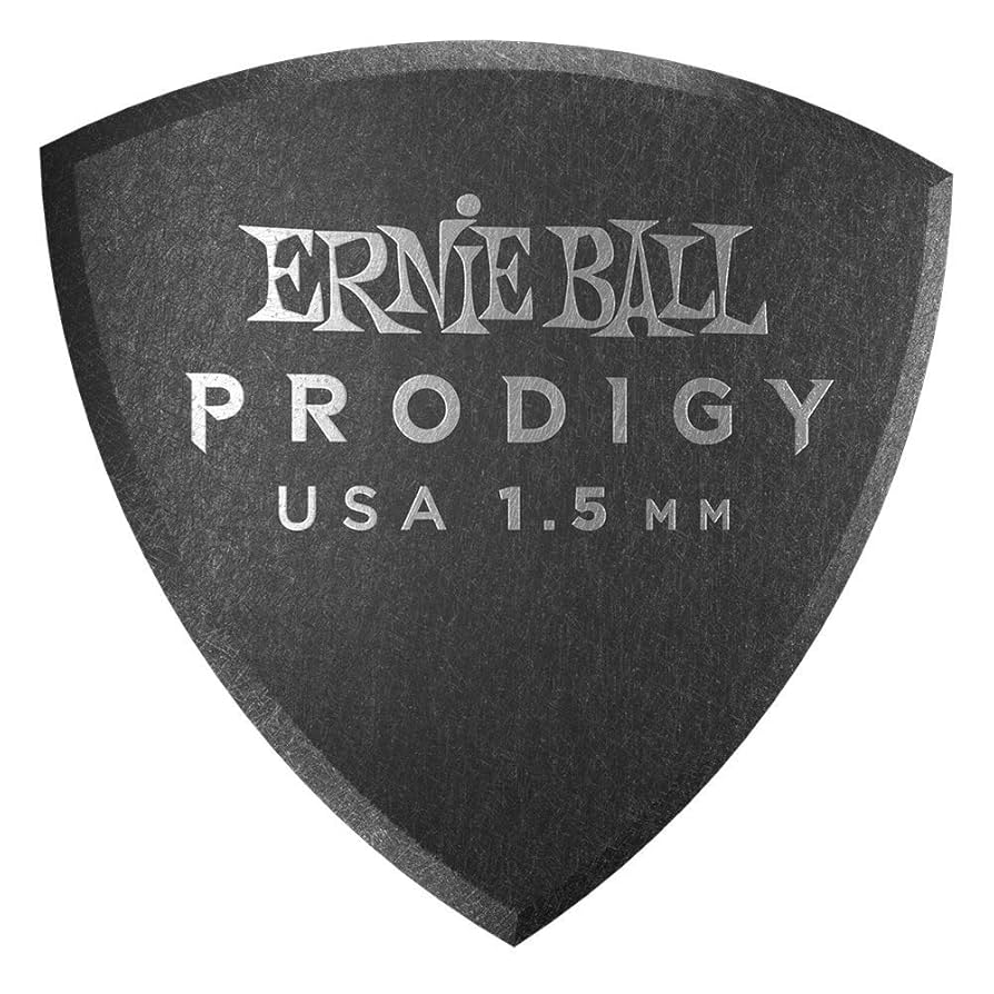 Amazon | 【正規品】 ERNIE BALL 9332 ギターピック BLACK LARGE